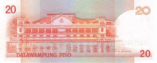 Philippinen 20 Piso 1985 p170c
